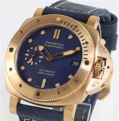 new panerai bronzo 42mm|Panerai bronzo submersible.